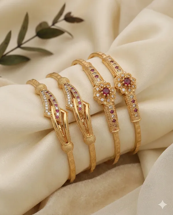 Micro_Gold_Plated_Daily_Wear_AD_Diamond_Studded_Adjustable_Bangle_Combo_for_Women