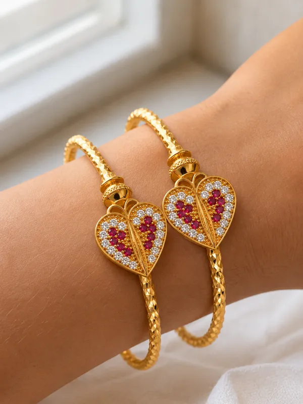 micro_gold_plated_daily_wear_adjustable_heart_bangle