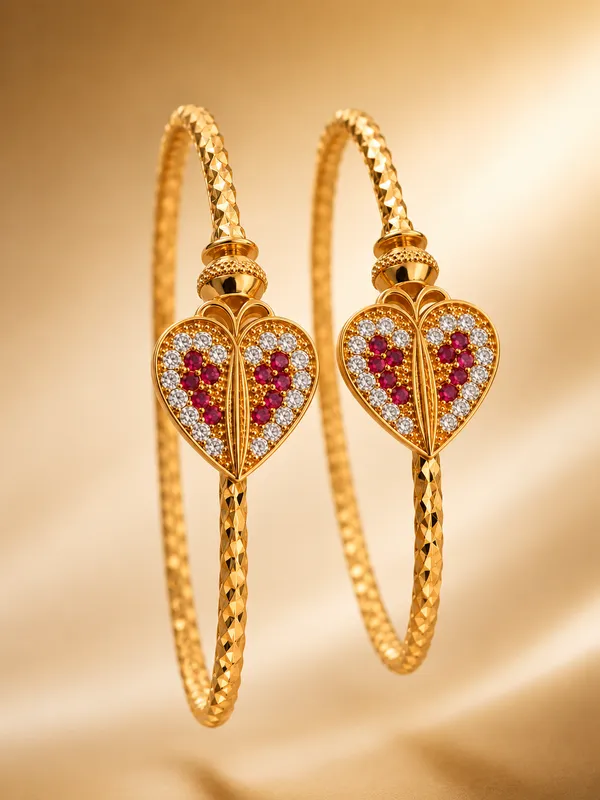 micro_gold_plated_daily_wear_adjustable_heart_bangle