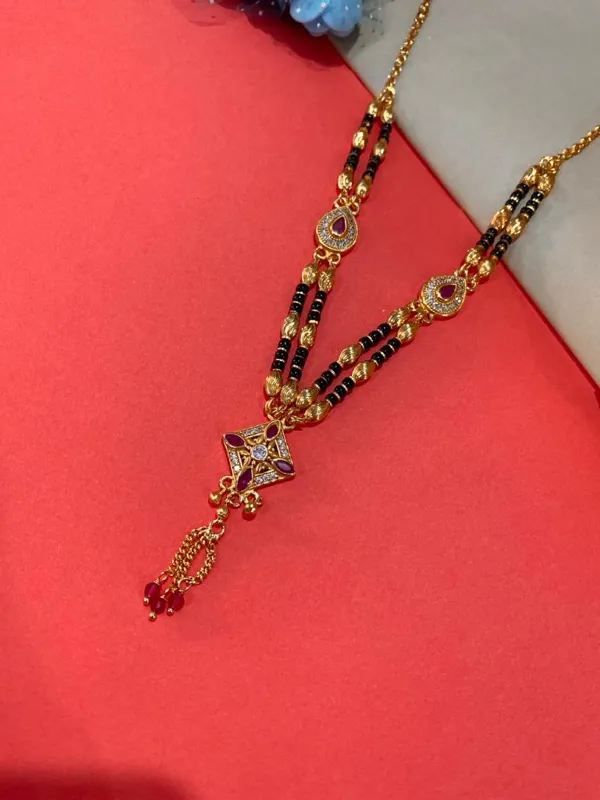 Designer_premim_quality_high_gold_plated_ad_dimaopnd_studed_fancy_square_mangalsutra
