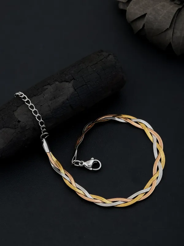 stainless_steel_micro_gold_plated_3_tone_bracelet