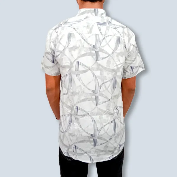Half_Sleeves_Shirts_Premium_Cotton_Blend_|_Stylish__Casual_Shirts_Premium_Cotton_Blend_Half_Sleeve