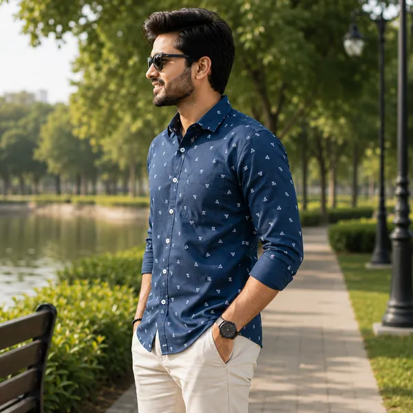 Arrow_Precision_Printed_Men'S_Shirt_Collection