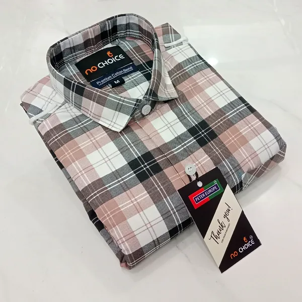 No_Choice_Stylish_Full_Sleeve_Cotton_Blend_Flannel_Shirt_for_Men