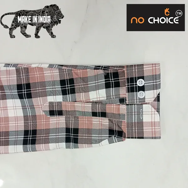 No_Choice_Stylish_Full_Sleeve_Cotton_Blend_Flannel_Shirt_for_Men
