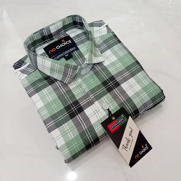 No_choice_Stylish_Full_Sleeve_Cotton_Blend_Flannel_Shirt_for_Men