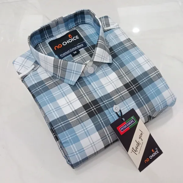 No_choice_Stylish_Full_Sleeve_Cotton_Blend_Flannel_Shirt_for_Men