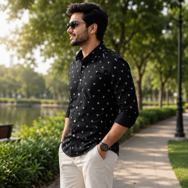 Arrow_Precision_Printed_Men'S_Shirt_Collection