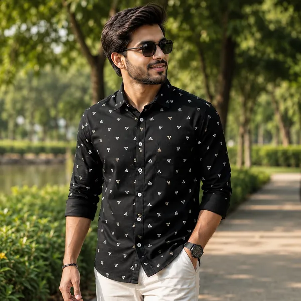 Arrow_Precision_Printed_Men'S_Shirt_Collection