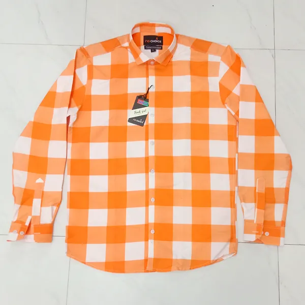 Men’s_Big_Box_Check_Shirt_–_Cotton_Blend,_Soft_Fabric,_Perfect_for_Office_&_Job_Wear