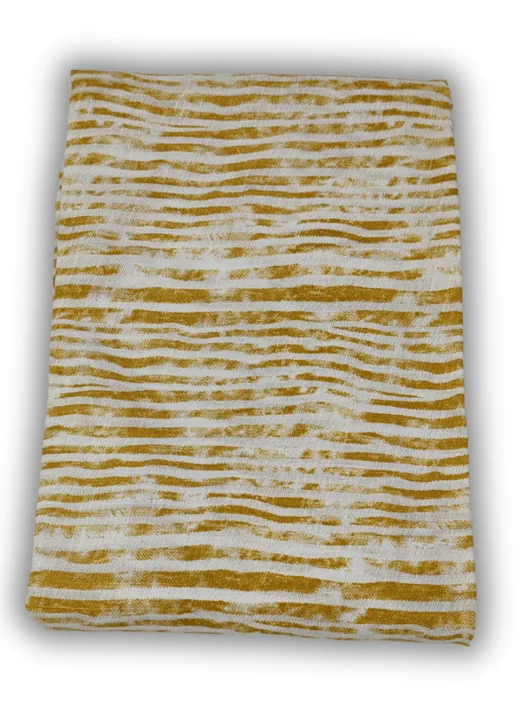White_&_Golden_Indo_Cotton_Printed_Unstitched_Dress_Material