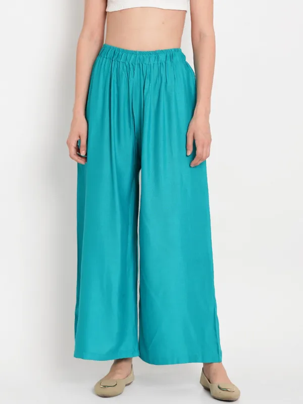 Sky_Blue_Rayon_Cotton_Simple_Plan_palazzo:_Refreshing_Style