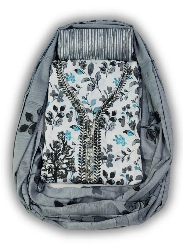 Grey_&_White_Indo_Cotton_Printed_Unstitched_Dress_Material