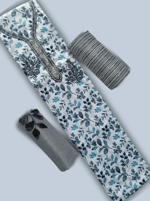 Grey_&_White_Indo_Cotton_Printed_Unstitched_Dress_Material