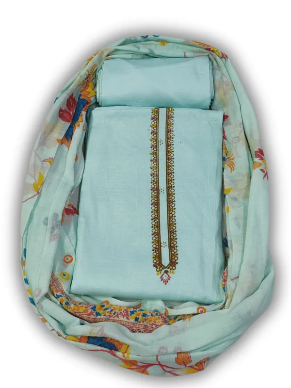Sky_Blue_Indo_Cotton_Printed_Unstitched_Dress_Material