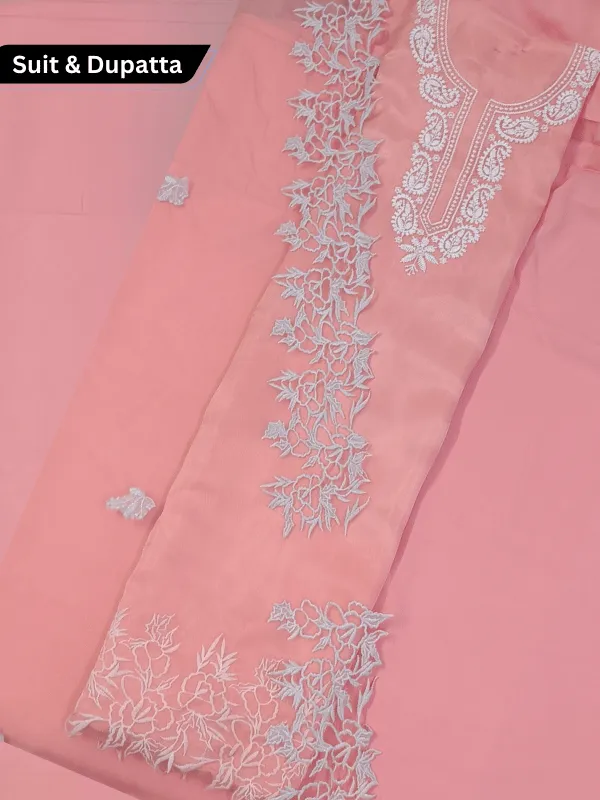 Unstitched_Orange_Organza_Suit_Set_with_Maching_Aster_Floral_Motifs