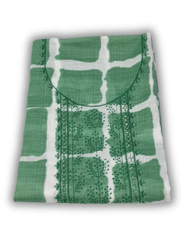 Green_Indo_Cotton_Printed_Unstitched_Dress_Material