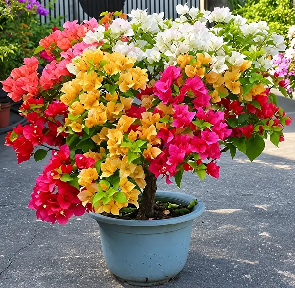 Multicolor_Bougainvillea__1-Healthy_Flower_Plant_(Grafted)_5_To_6_Colour_For_Home_Garden_Plant