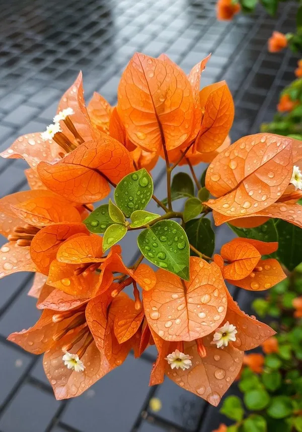 BOUGAINVILLEA_ORANGE_ORCHID_FLOWER__(1.5-2_Feet_Height_Pack_Of_1)