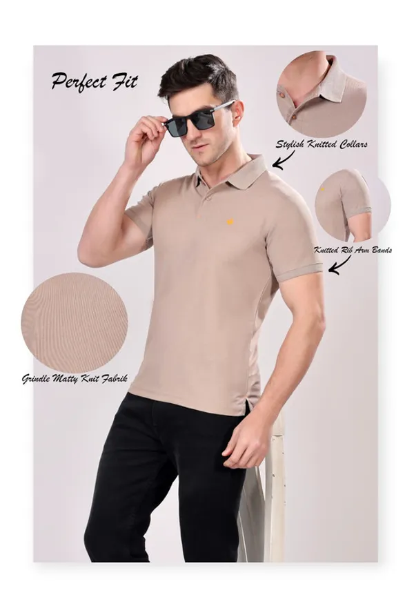 Premium__Camal_Polo_Tshirt_for_Men