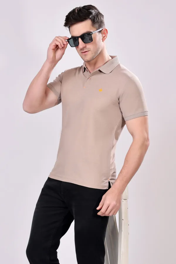Premium__Camal_Polo_Tshirt_for_Men
