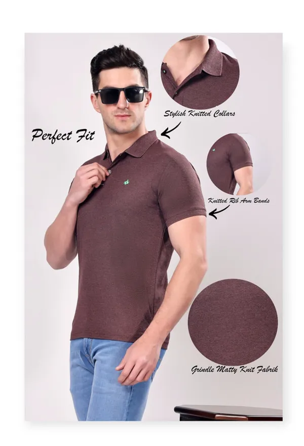 Premium__D_Rust_Polo_Tshirt_for_Men