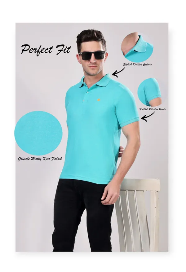 Premium__Green_Polo_Tshirt_for_Men
