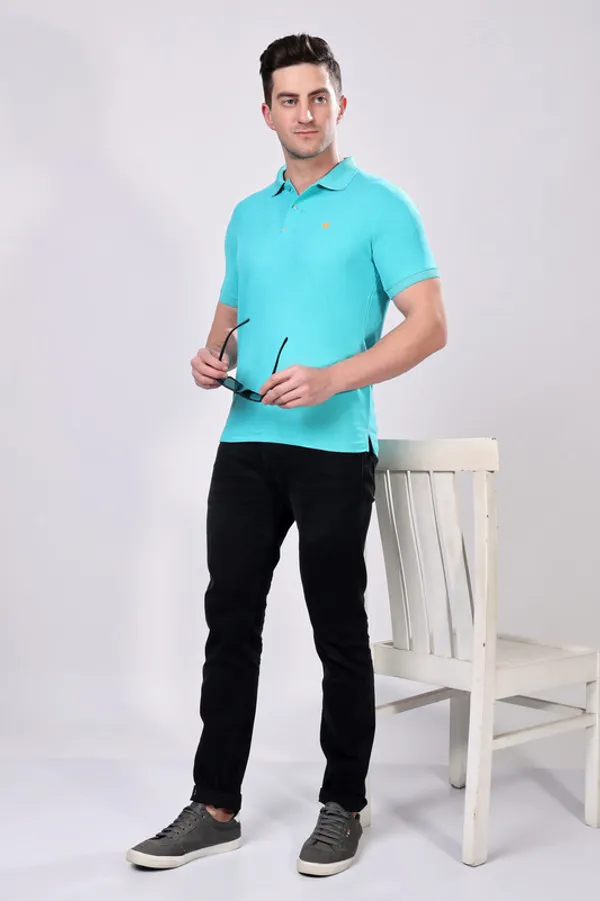Premium__Green_Polo_Tshirt_for_Men