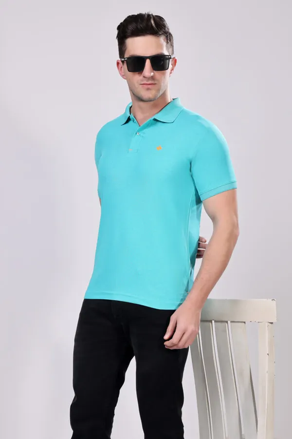 Premium__Green_Polo_Tshirt_for_Men