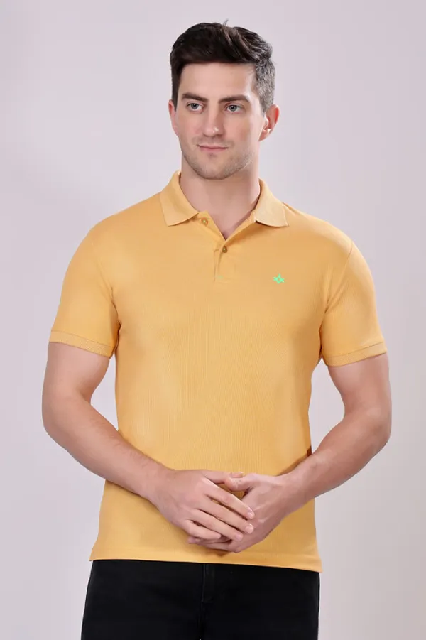 Premium__Mustard_Polo_Tshirt_for_Men