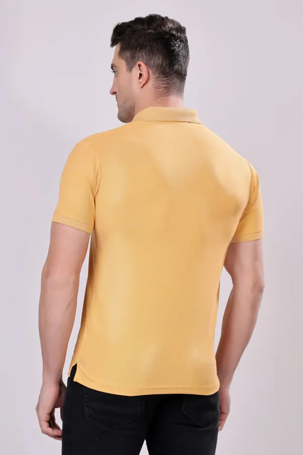 Premium__Mustard_Polo_Tshirt_for_Men