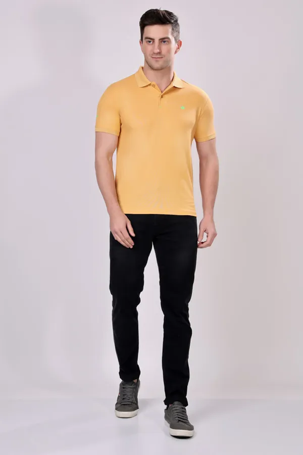 Premium__Mustard_Polo_Tshirt_for_Men