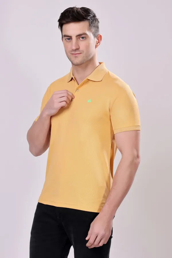 Premium__Mustard_Polo_Tshirt_for_Men