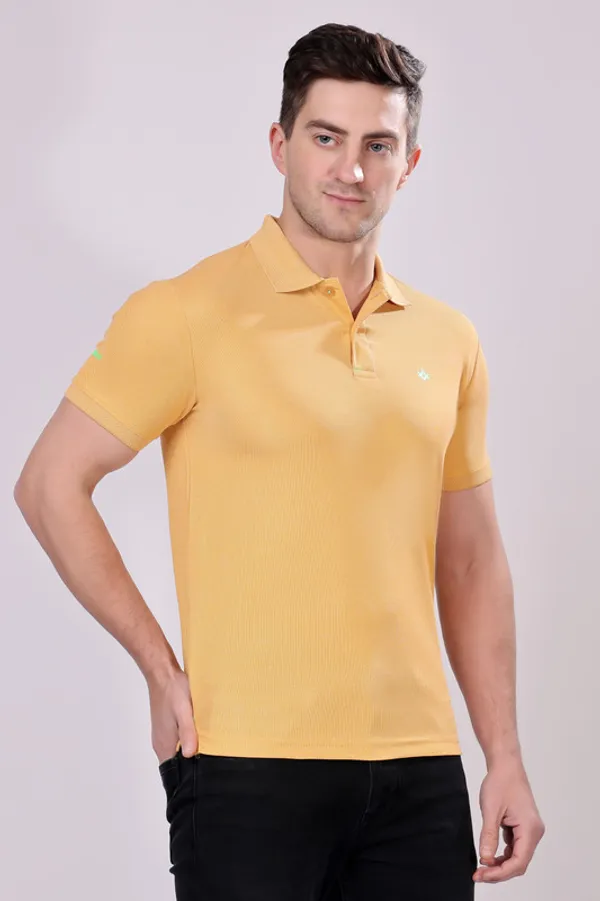 Premium__Mustard_Polo_Tshirt_for_Men