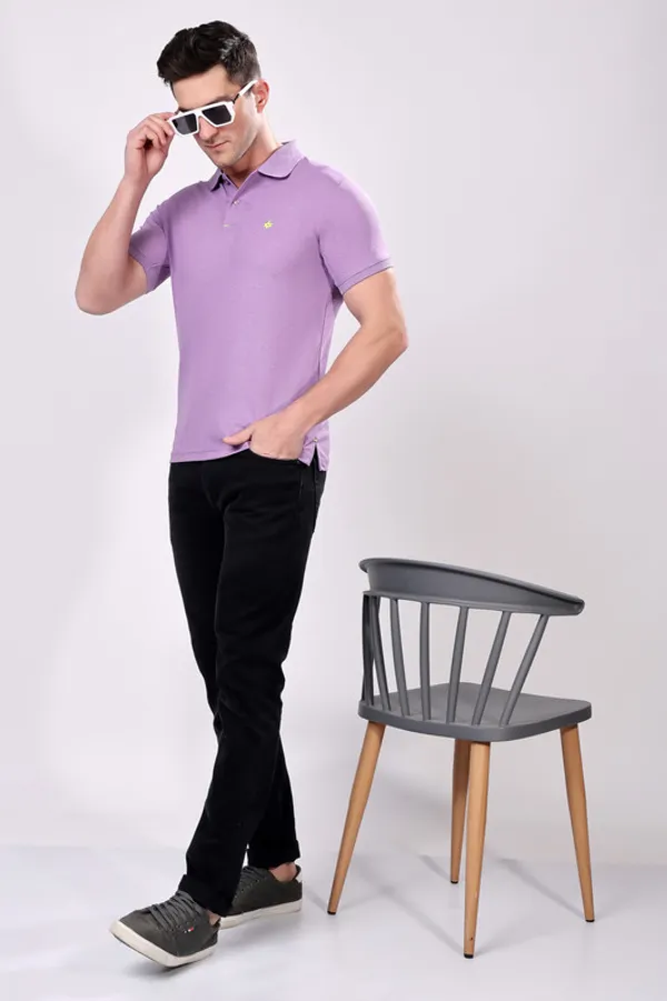 Premium__Purple_Polo_Tshirt_for_Men