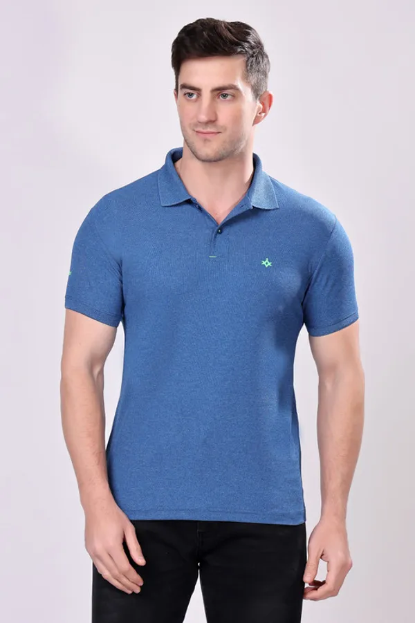 Premium__R_Blue_Polo_Tshirt_for_Men
