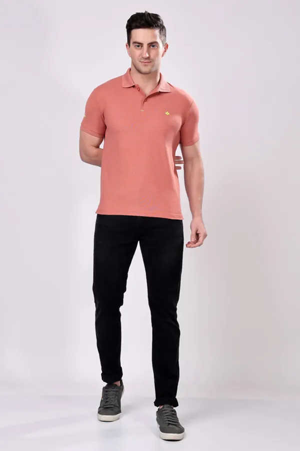 Premium__Rust_Polo_Tshirt_for_Men