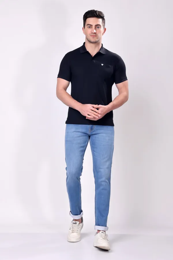 Premium__Plain_Black_Color_Polo_Tshirt_for_Men