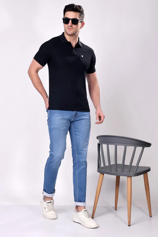 Premium__Plain_Black_Color_Polo_Tshirt_for_Men