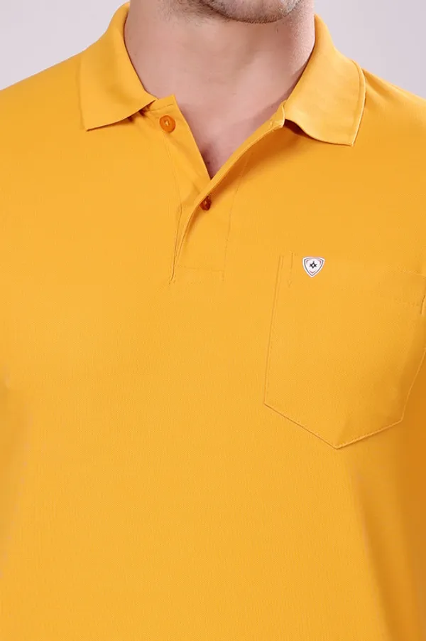 Premium__Plain_Mustard_Color_Polo_Tshirt_for_Men