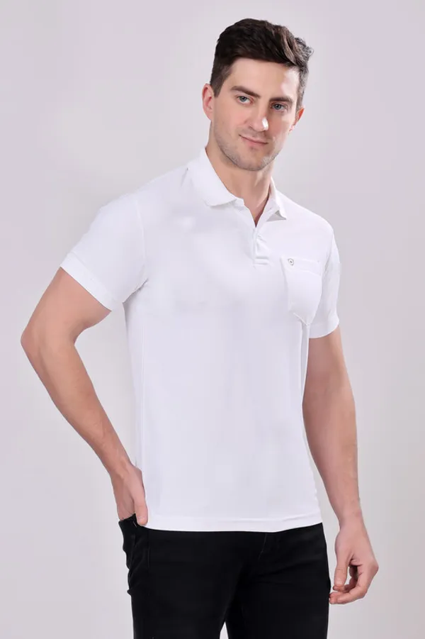 Premium__Plain_White_Color_Polo_Tshirt_for_Men