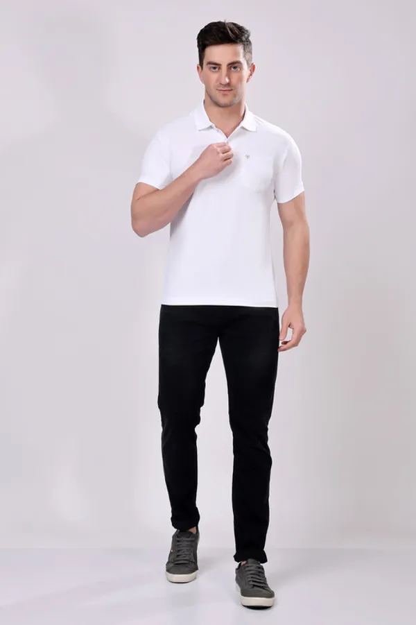Premium__Plain_White_Color_Polo_Tshirt_for_Men