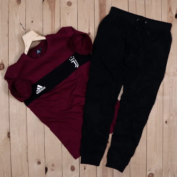 half sleeve t shirt and track combo