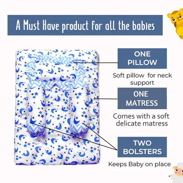 Galaxy_Baby_4_Piece_Bedding_Set_with_Pillow_and_Bolsters_Sleeping_Bag_and_Bedding_Set_Combo_(Blue)