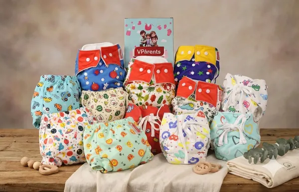 VParents_12_in_1_Combo_of_Padded_Underwear_Nappies_and_Cloth_Diaper_with_insert_for_Diaper-Free_Time_Assorted_Design