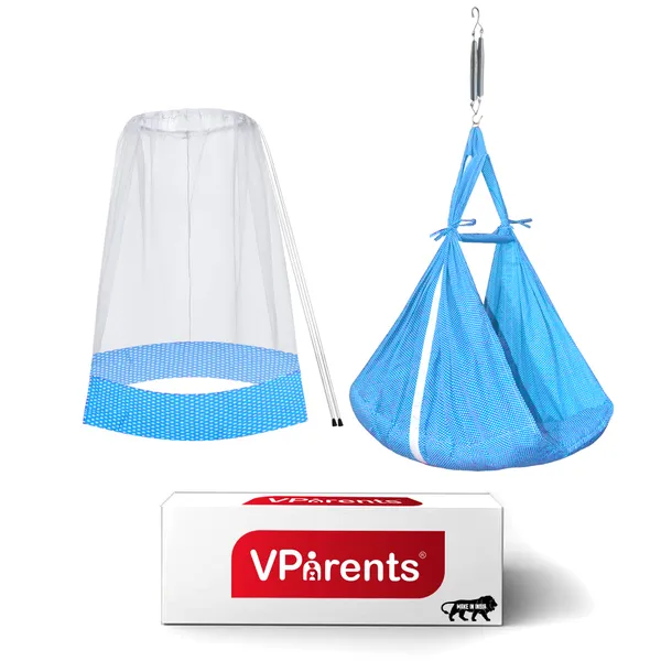 Infant_Baby_Swing_Cradle_with_Mosquito_Net_and_Spring_(Blue)