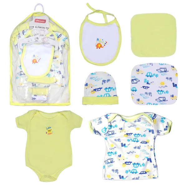 Pack_of_6_Honey_Punch_New_Born_Baby_Gift_Set_(Yellow)