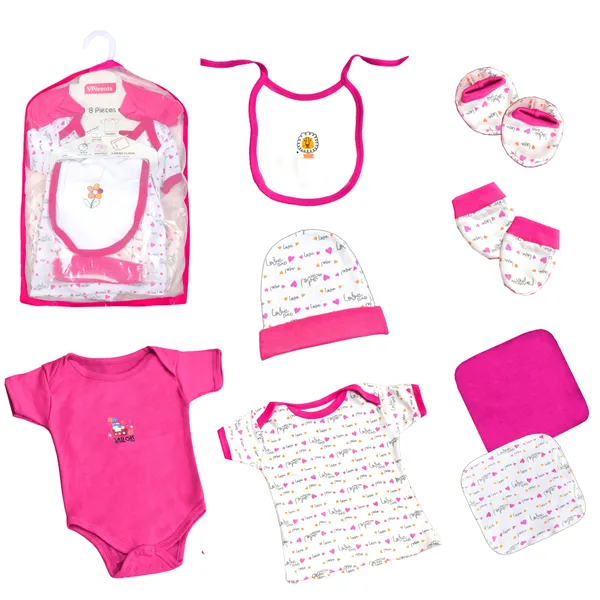 Pack_of_8_Honey_Punch_New_Born_Baby_Gift_Set_(Pink)