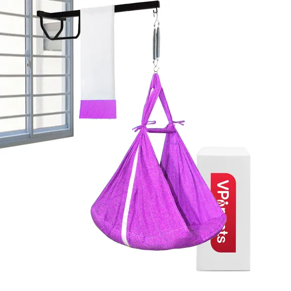 Infant_Baby_Swing_Cradle_with_Mosquito_net_Spring_and_Metal_Window_Cradle_Hanger_(Purple)