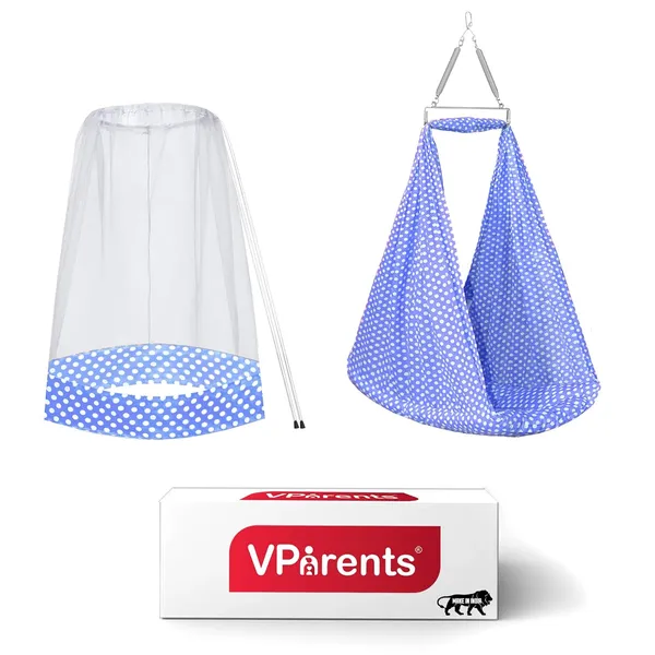 Toddler_Baby_Swing_Cradle_with_Mosquito_Net_and_Spring_(Blue)